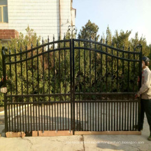 Top Selling Modern Driveway Simple Wrought Iron Gate Design